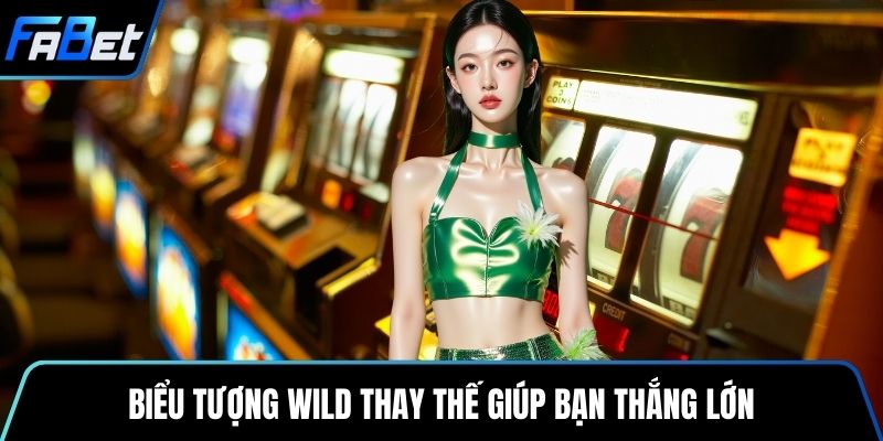 Biểu tượng Wild thay thế giúp bạn thắng lớn